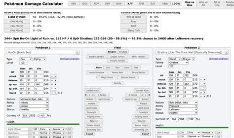 showdown damage calc|Programming .